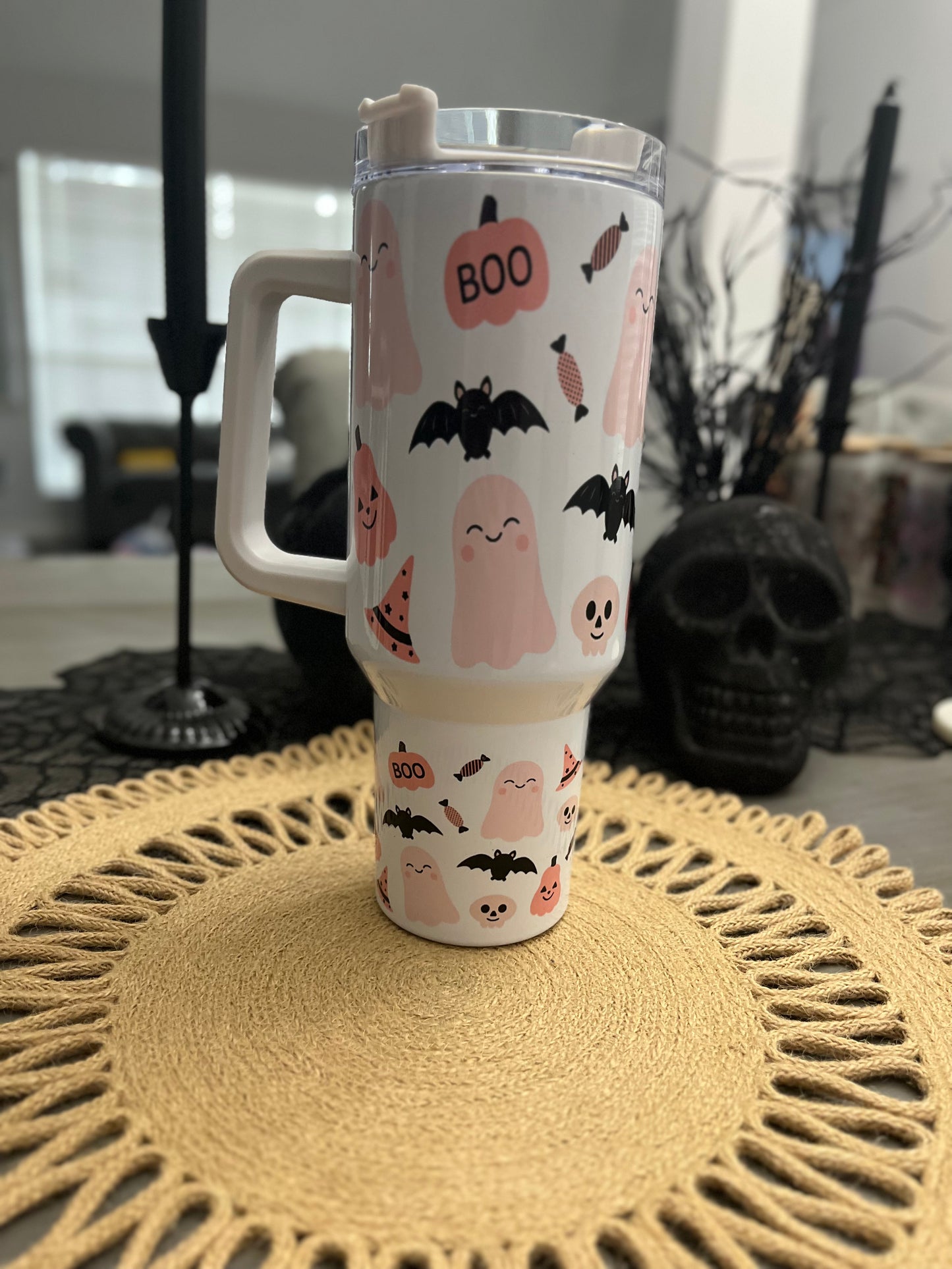 40oz ghost opsie tumbler