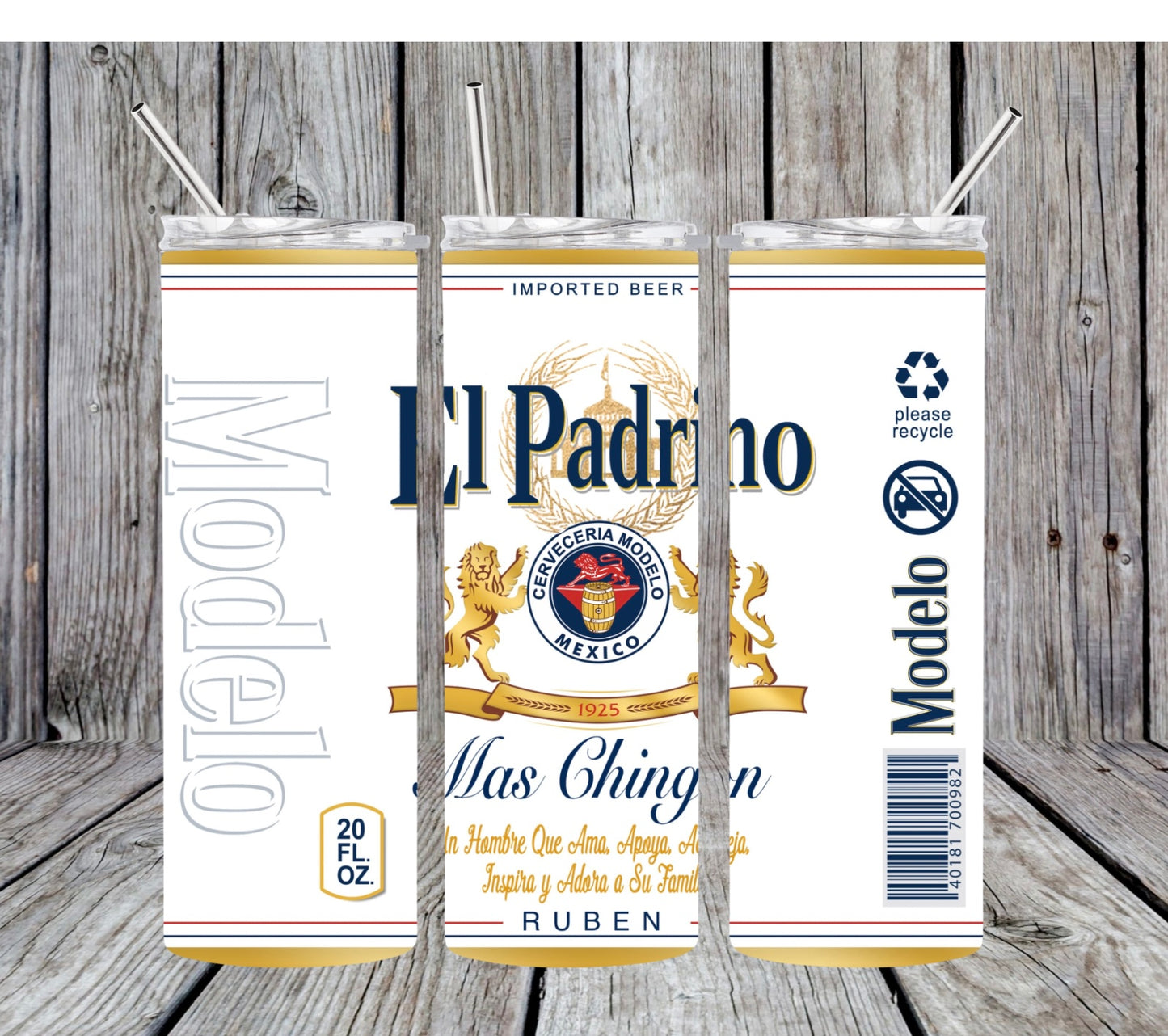 Madrina & Padrino tumbler