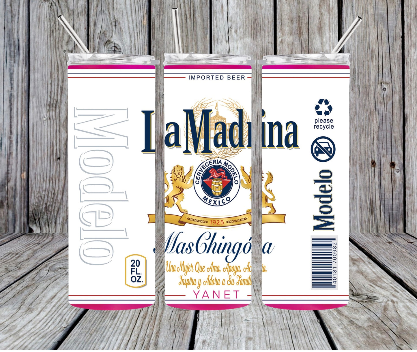 Madrina & Padrino tumbler