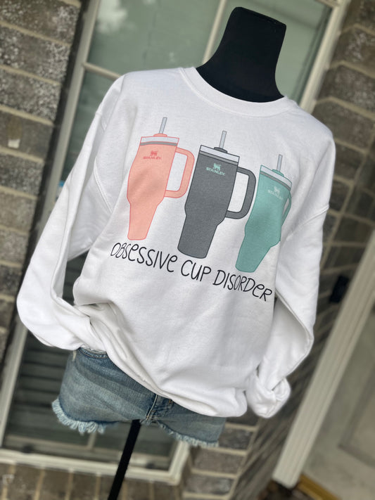 Cup disorder sweatshirt